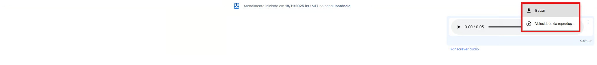 Velocidade de reprodução