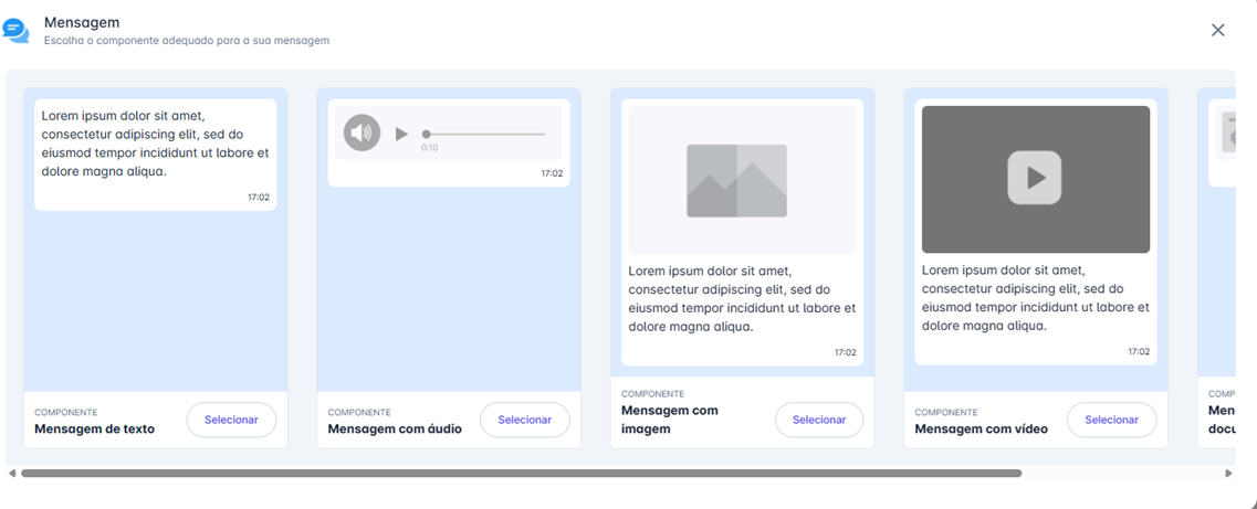 Instrução de Mensagem