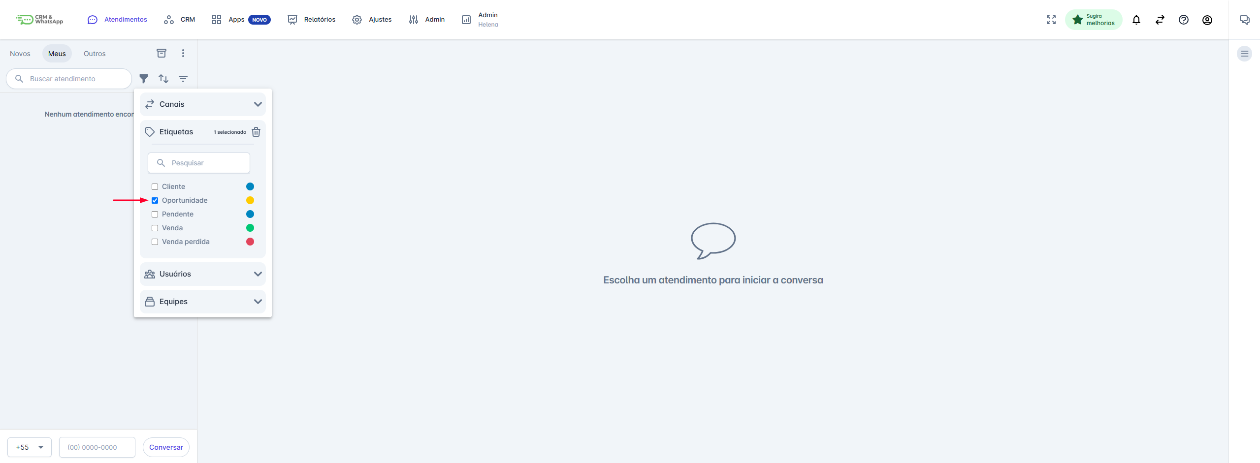 Aplicando filtros por etiquetas