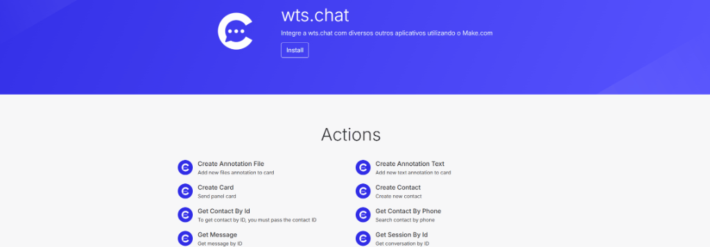 Selecionar Organização