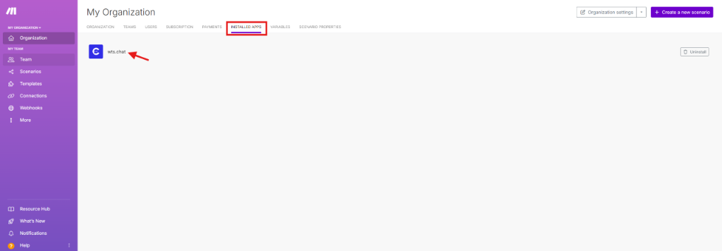 Aplicativos Instalados
