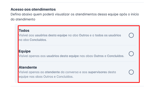 Configuração de Acesso