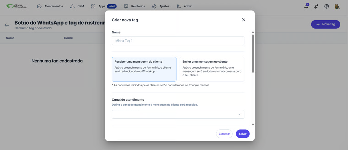 Preencher Informações