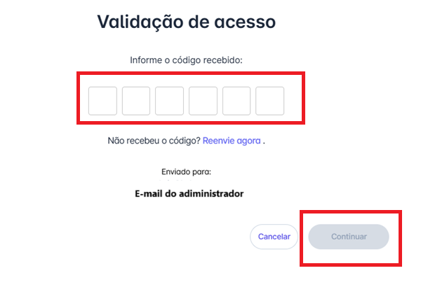 Código de Validação