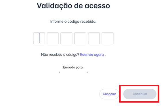 Senha de Confirmação