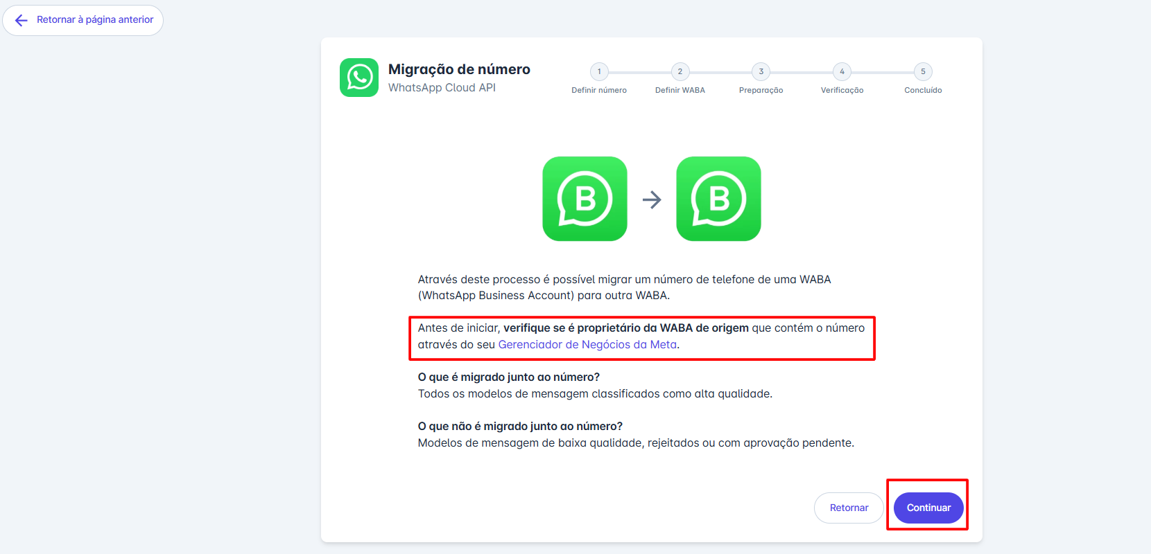 Revisar instruções