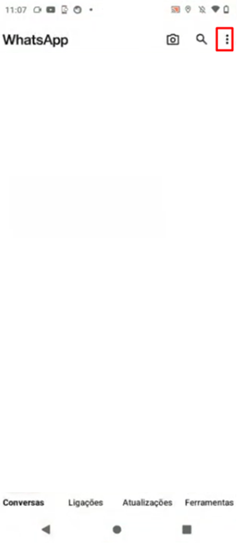 Menu WhatsApp Business