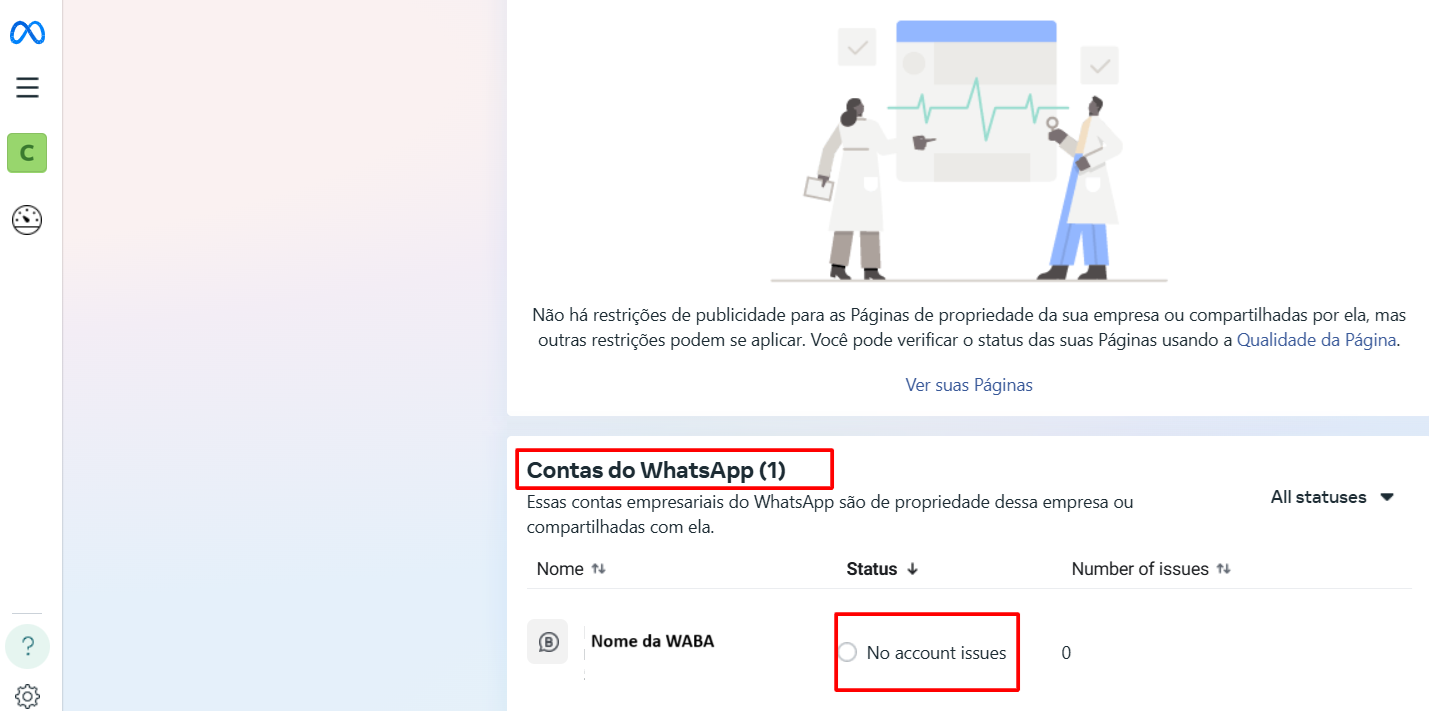 Verificar restrições