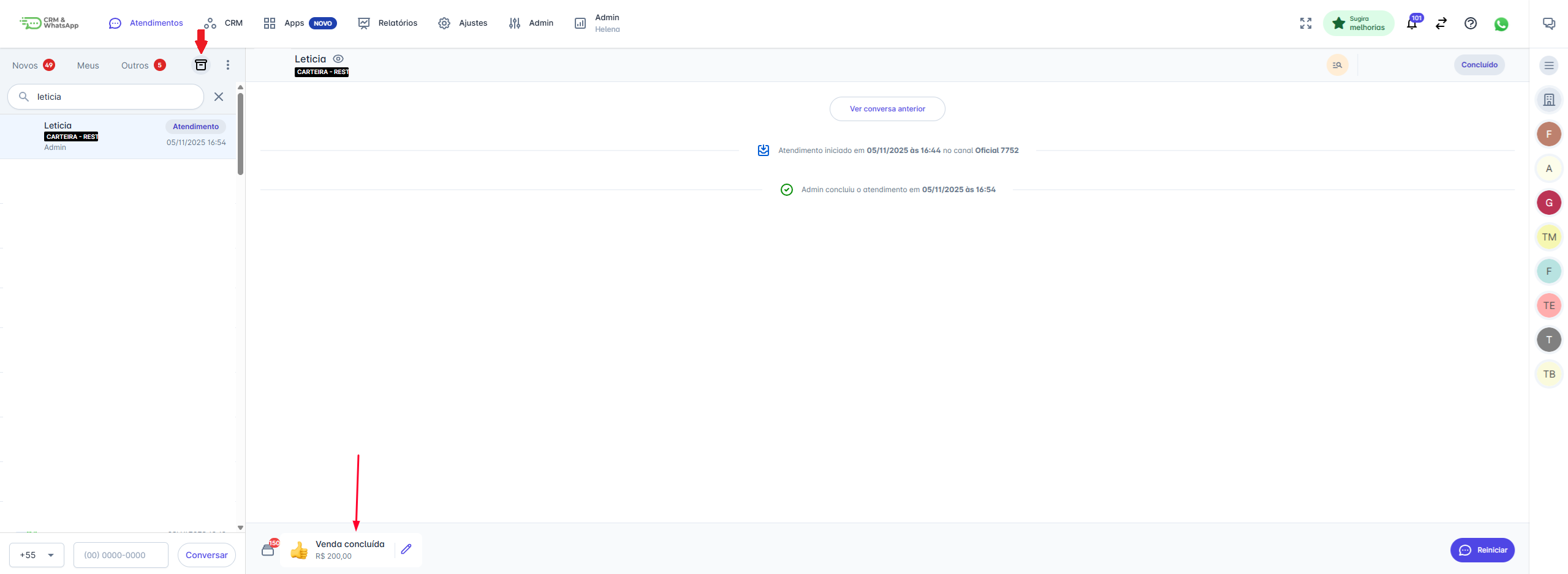 Visualizar classificação