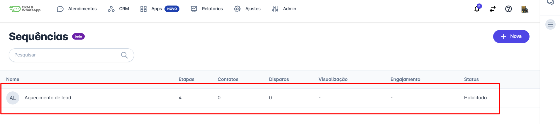 Selecionar Sequência